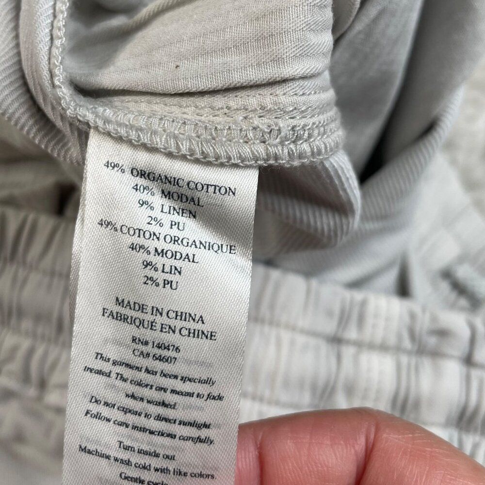 Faherty Essential Travel Drawstring Pants Beige - Picture 6 of 10